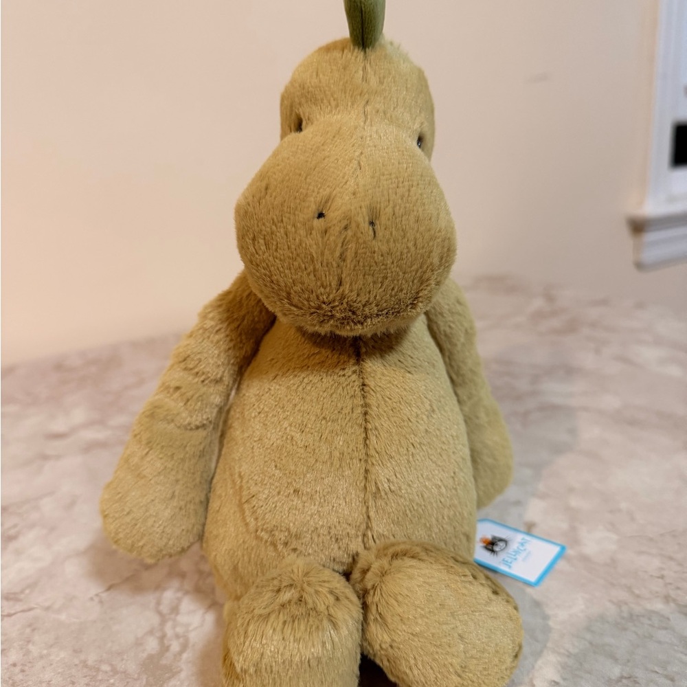 Jellycat my name is bashful Dino